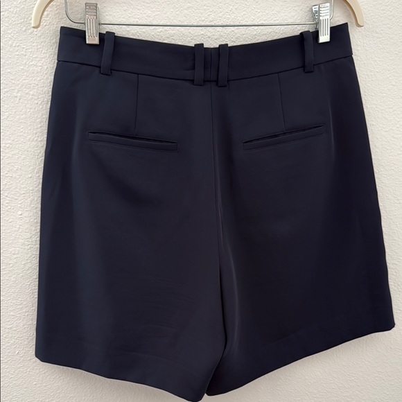 Classic Black Women's Trouser Shorts - Picture 3 of 4